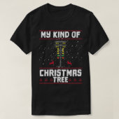 My Kind Of Christmas Tree Drag Racing Funny Xmas R T-Shirt (Design vorne)