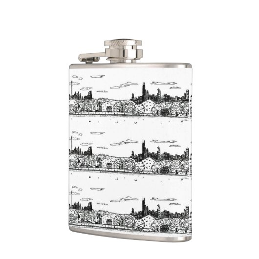 My Kinda Tower Flask Flachmann (Links)