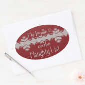 My Kindle Is on the Naughty List Sticker (Umschlag)