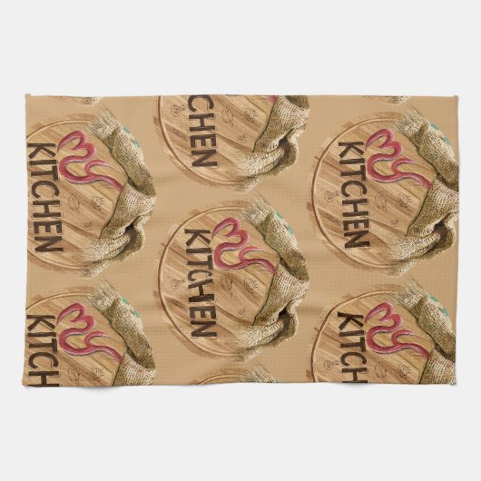 My Kitchen Geschirrtuch (Horizontal)