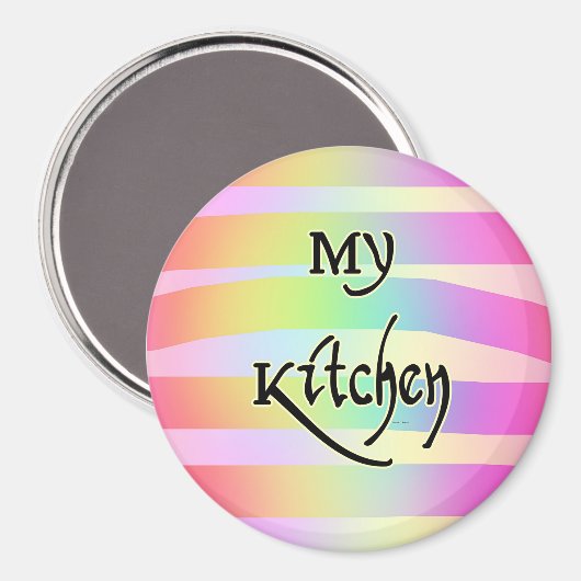 MY KITCHEN MAGNET (Vorderseite/Rückseite)