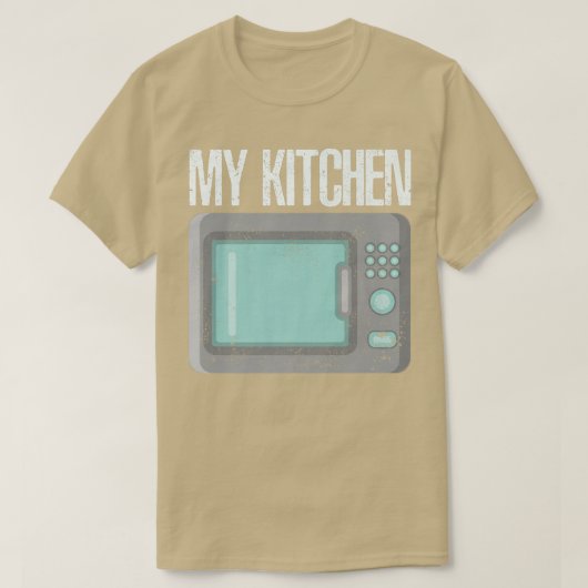 My Kitchen Microwave Microwave Cooking T-Shirt (Design vorne)