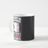 My Knight In Shining Funny Hvac Tech Wife Women Gi Kaffeetasse (Vorderseite Links)