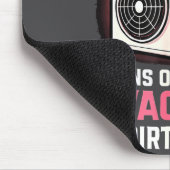 My Knight In Shining Funny Hvac Tech Wife Women Gi Mousepad (Ecke)