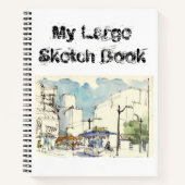 My Large Sketch Book Notizblock (Vorderseite)