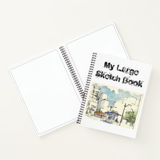 My Large Sketch Book Notizblock (Innenseite)