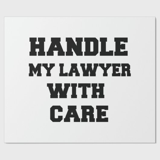 MY LAWYER GESCHENKPAPIER (Flach)