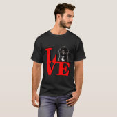 My Lhasa Apso Liebe Park T-Shirt (Vorne ganz)
