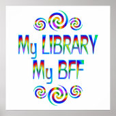 My Library-BESTE FREUNDIN Poster (Vorne)