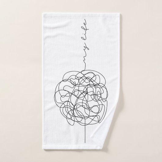 My Life Badhandtuch Set (Handtuch)