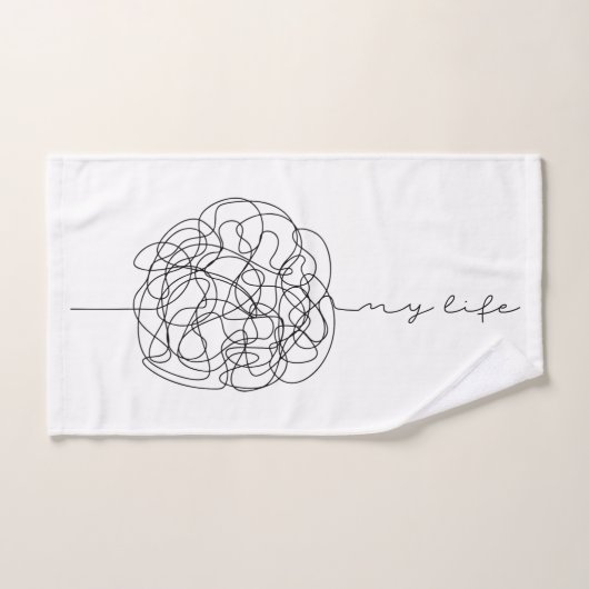 My Life Badhandtuch Set (Handtuch)