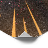 My Life on Mars Space Rider Poster - Retro SciFi (Ecke)