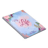 My Life-Spiral Photo Notebook Notizblock (Rechte Seite)