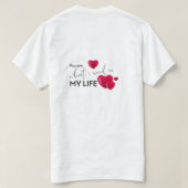 My Life  T-Shirt (Design Rückseite)
