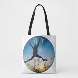My Life Tote Bag – Inspirational Nature Design Tasche