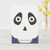 My Lil Skeleton Karte (Gelbe Blume)