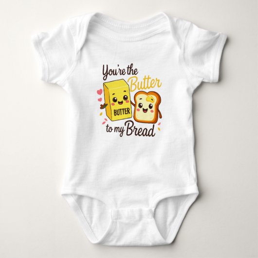 My Little Butter & Bread Baby Grow Baby Strampler (Vorderseite)