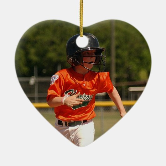 My Little League Star Ornament - Photo Keepsake
