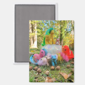 My Little Pony Autumn Gathering Magnet (Vorderseite/Rückseite)