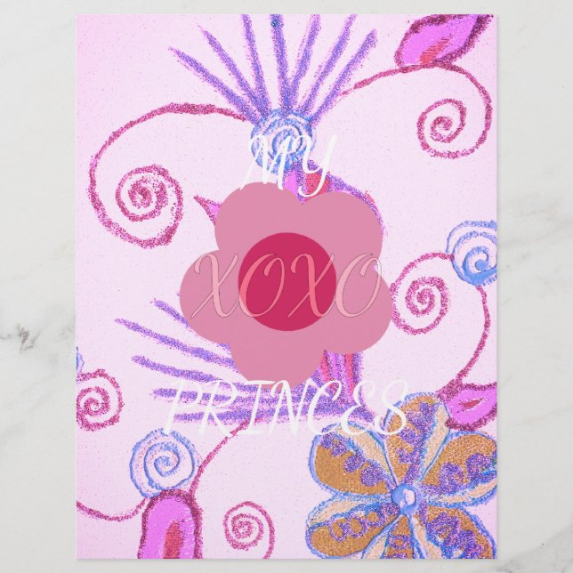 My Little Princess I love You XOXO (Vorderseite)