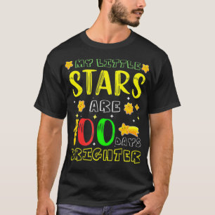 My Little Star Are 100 Days Brighter Cute Idea For T-Shirt