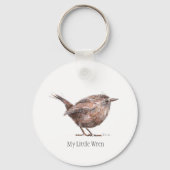 "My Little Wren" Bird Keyring Schlüsselanhänger (Vorderseite)