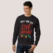 My Love Language I  Aromatherapy Essential Oil Sweatshirt (Vorne ganz)