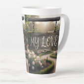 My Love Mug | Romantic Coffee Mug Gift for Couples Milchtasse (Rechte Ecke)