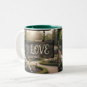 My Love Mug | Romantic Coffee Mug Gift for Couples Zweifarbige Tasse (Vorderseite Links)