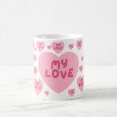 My Love Romantic Coffee Mug – Gift for Her Kaffeetasse (Mittel)