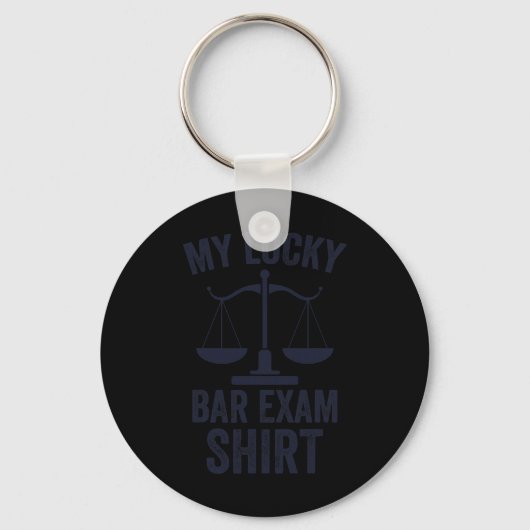 My Lucky Bar Exam Funny Law School Graduation New Schlüsselanhänger (Vorderseite)