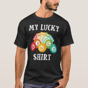 My Lucky Bingo Shirt Funny Niedlich Bingo Player