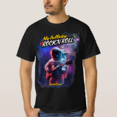 My Lullaby is Rock and Roll Camiseta (Astronauta) T-Shirt (Vorderseite)