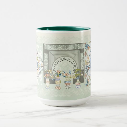 My Mah Jongg Garden Tasse (Zentrum)