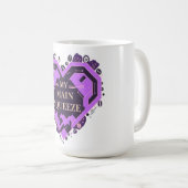 My Main Squeeze – Purple Coffee Love Valentine Kaffeetasse (VorderseiteRechts)