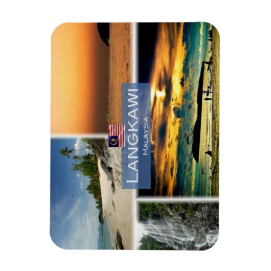 MY Malaysia - Kuala Lumpur - Magnet (Vertikal)