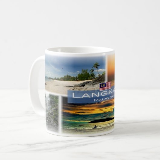 MY Malaysia - Langkawi - Kaffeetasse (Vorderseite Links)