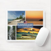 MY Malaysia - Langkawi - Mousepad (Mit Mouse)