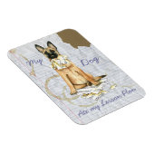 My Malinois Ate My Lessingplan Magnet (Rechte Seite)