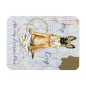 My Malinois Ate My Lessingplan Magnet (Horizontal)