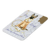 My Malinois Ate My Lessingplan Magnet (Linke Seite)