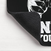 My Mama Can Knock You Out Kickboxen Mousepad (Ecke)