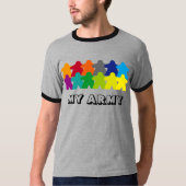 My Meeple Army T-Shirt (Vorderseite)