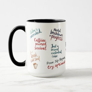 My Mental Breakdown Cup: A Relatable Design Tasse