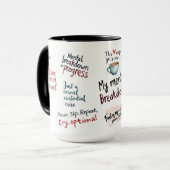 My Mental Breakdown Cup: A Relatable Design Tasse (Vorderseite Links)