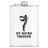 My Micro Trigger Flachmann (Vorderseite)