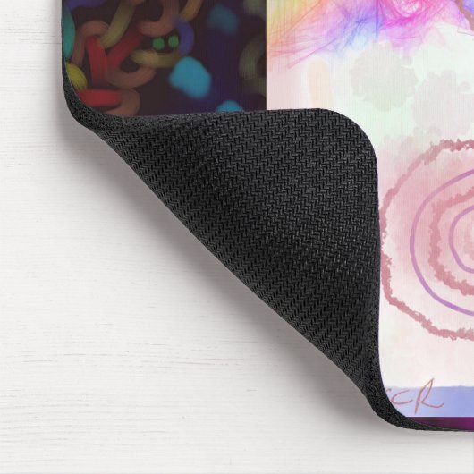 My Mind - Blown Impressionist Art Mousepad (Ecke)