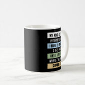 My Mind Is Like A Internet Browser Kaffeetasse (VorderseiteRechts)