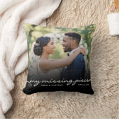 My Missing Piece Photo Jigsaw Puzzle Wedding Kissen (Decke)
