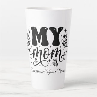 My Mom Aesthetic Butterfly Mother’s Day Milchtasse